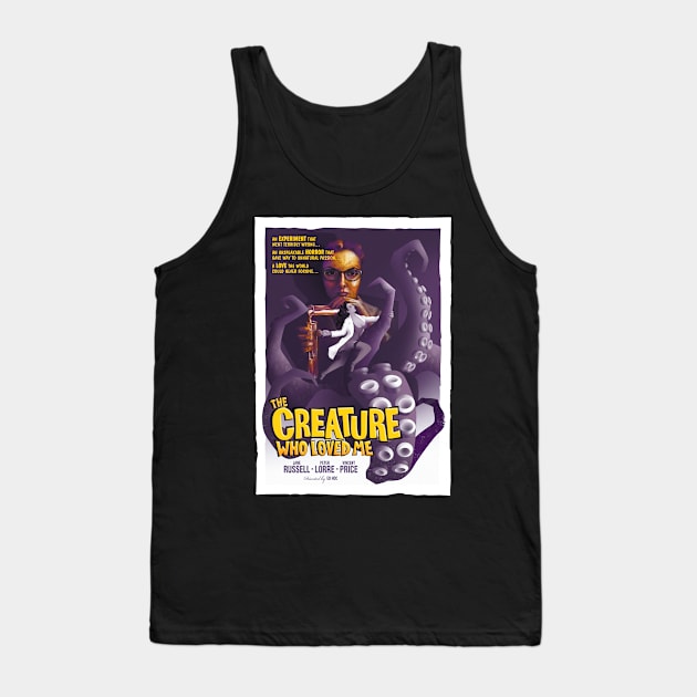 The Creature Who Loved Me Tank Top by Inchpenny